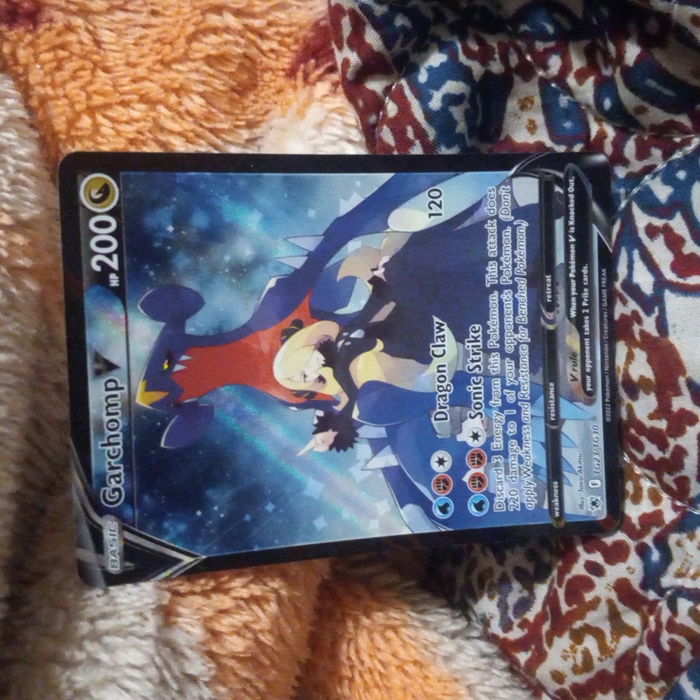 Pokemon Garchomp V tg23/tg30